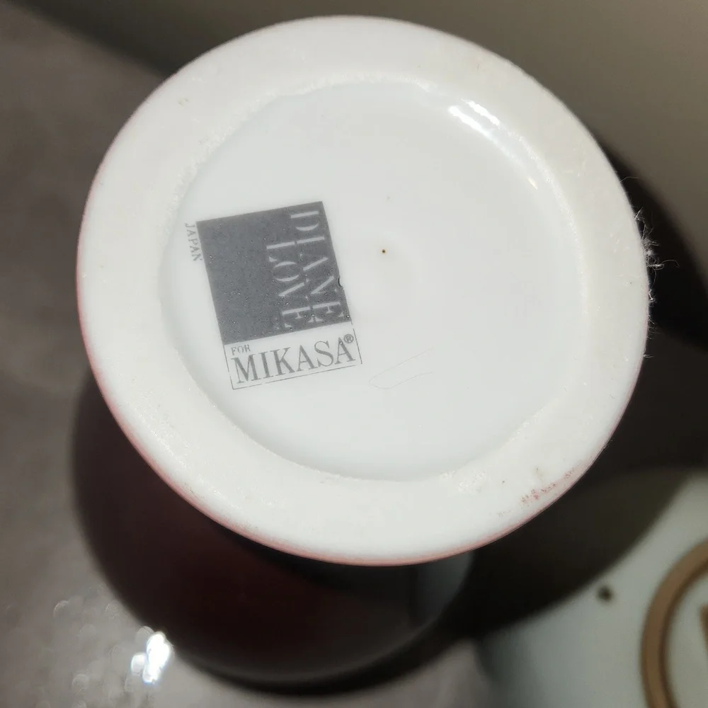 Diane Love For Mikasa Handcrafted Vases VINTAGE Hard To Find Japan Mikasa Vases
